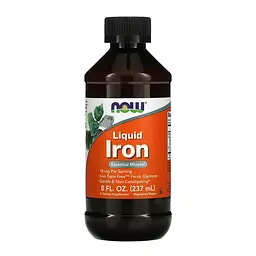 Залізо Now Foods (Liquid Iron) - 237 мл