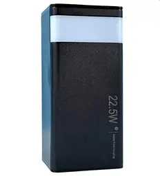 Універсальна мобільна батарея 50000 mAh, TUGII Y55, Black, 22.5 Вт WUW teh0027604