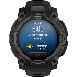 Смарт-годинник Garmin Instinct 3 AMOLED 45mm Black with Black Band [010-02936-00] [125556] - мініатюра 2