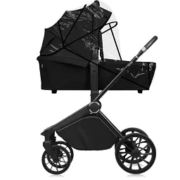 Універсальна коляска 3 в 1 Lionelo Mika Plus 3in1 Black Onyx (LO- MIKA PLUS 3IN1 BLACK ONYX) - мініатюра 2