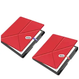 Чохол до електронної книги BeCover Ultra Slim Origami Amazon Kindle Scribe 10.2" Red (712581) - мініатюра 6