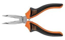 Плоскогубці подовжені вигнуті 160мм Neo Tools hoz0013043
