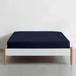Простирадло на резинці Cosas в дитяче ліжечко MIDNIGHT BLUE 70х140х12 см (Ranfors92_MidnightBlue_70x140x12) - мініатюра 2