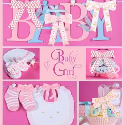 Альбом EVG 10x15x56 BKM4656 Baby collage Pink ( BKM4656 Baby collage Pink (UA))