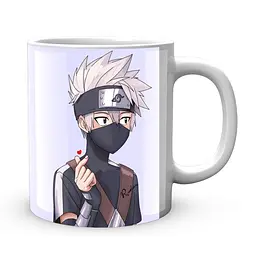 Кружка GeekLand Наруто Naruto Какаші Сердечко пальцями NA.02.308 - мініатюра 3