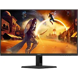 Монітор AOC TFT 24.5` 25G4SRE, Fast IPS, 300Гц, 2xHDMI, DP, чорно-червоний