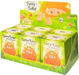 М'яка колекційна іграшка з кільцем GIGGLE MONSTER серія Лісові пухнастики(blind box) V2 10_10 Art.GM9981134 - мініатюра 3