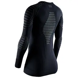 Термофутболка X-Bionic Invent 4.0 Shirt Round Neck Long Sleeve Women XS Чорний (1068-IN-YT06W19W XS B036) - мініатюра 2