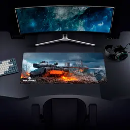 Килимок для миші WORLD OF TANKS Centurion Action X Fired Up, XL 42x90 см - мініатюра 2