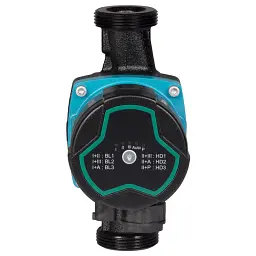 Насос циркуляційний енергозберігаючий 5-60Вт Hmax 8м Qmax 63л/хв Ø1½" 180мм + гайки Ø1" AQUATICA GPA25-8/180 III (774063) - мініатюра 2