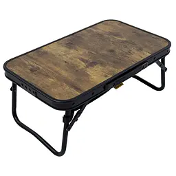 Складний стіл Bo-Camp Woodbine Compact 56x34 cm Black/Wood look (1404190)