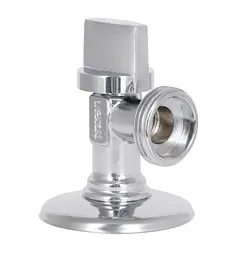 Кран приладовий Thermo Alliance Base Арко 1/2"Зх3/4" З хром, кутовий латунний SD185W1520 - мініатюра 3