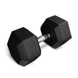 Гантеля шестигранна прогумована TX-125RD Trex Sport 12,5кг