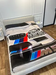 Плед 3D BMW M5 13438 135х160 см.