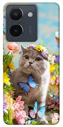 Чехол itsPrint Spring cat для Vivo Y36