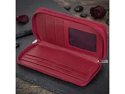 Жіночий гаманець натуральна шкіра Cortina 5061 rosso Червоний 10,5x19,5 см TONY PEROTTI acs0032568 - мініатюра 5