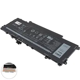 Батарея для ноутбука Dell GT6TK (Latitude 9440 2-in-1) 11.55V 60W Чорний