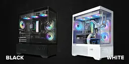 Zalman Корпус Chronix V2 без БР, 1xUSB3.0, 1xUSB2.0, 1x Type C, 2x120мм ARGB Reverse, 4x120мм ARGB, VGA 410мм, LCS ready, TG Side/Front Panel, ATX, чорний - мініатюра 9