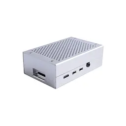 Корпус для Мікро ПК Pi HUT for Raspberry Pi 4 Alu (102500) - мініатюра 3