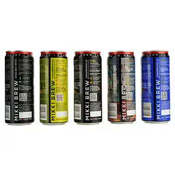 Набір пива Mikki Brew Party Time 4.9-8.5% 3.96 л (12 шт. x 0.33 л) - мініатюра 5