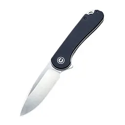 Ніж складаний кишеньковий Civivi Elementum, (7.5 см) D2/G10 чорний