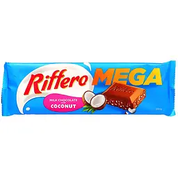 Молочний шоколад Riffero з кокосовою стружкою 230 г