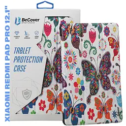Чохол до планшета BeCover Smart Case Xiaomi Redmi Pad Pro 12.1'' Butterfly (711306) - мініатюра 2