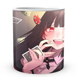 Кухоль GeekLand Шалений азарт Kakegurui Юмеко Джабамі KI.02.29 330 мл білий - мініатюра 2