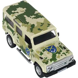 Машинка TechnoDrive серії Шеврони Героїв LAND ROVER DEFENDER "ОК "СХІД" - мініатюра 7