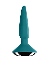 Анальна пробка з вібрацією Satisfyer Plug-ilicious 1, 14 см (зелений) - мініатюра 3