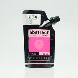 Акрилова фарба Sennelier Abstract, 120 мл, Флуоресцентний рожевий (Fluo Pink)