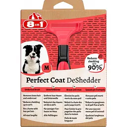 Дешеддер 8in1 Perfect Coat для вичісування собак, розмір M, 6,5 см