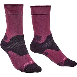 Шкарпетки Bridgedale Hike MW Performance Boot Wmn Original Berry/Plum L (1053-710644.352.L)