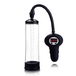 Вакуумна помпа для пеніса B - Series Power Powerpump Electric Vacuum Pump (прозорий)