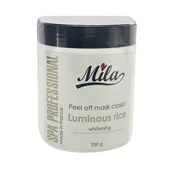 Альгінатна маска проти пігментації Білий рис Peel Off Mask Luminous Rice Mila Perfect 200 г