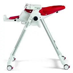 Стільчик для годування Peg-Perego Prima Pappa Follow Me Fragola, червоний (IH01000000BL59) - мініатюра 4