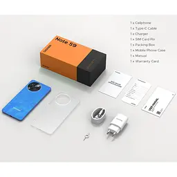 Смартфон Doogee Note 59 8/128GB Blue [170414] - мініатюра 6