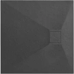 Душовий піддон Rea Magnum 90x90 black REA-K3334, Чорний матовий