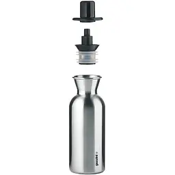 Глечик для олії або оцту Guzzini Kitchen Active Design Perfect Dressing Steel Edition, 500 мл, сріблястий - мініатюра 2