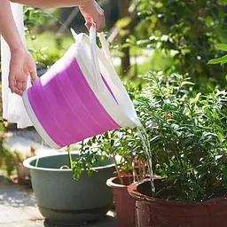Складане силіконове відро 5л Collapsible Bucket - мініатюра 3