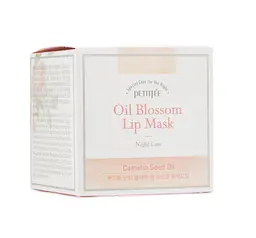 Маска для губ Олія камелії Oil Blossom Lip mask Camellia seed oil Petitfee & Koelf 15 г - мініатюра 3