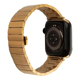 Ремінець No Brand Metal Link Apple Watch 49/Apple Watch 45/Apple Watch 44/Apple Watch 42mm Gold (37192_3610700) - мініатюра 3