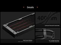 СВО PcCooler PсCOOLER DA360 PRO ARGB Black (DA360Pro-BKAWXL-GL) - мініатюра 11