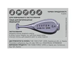 Краплі проти іксодових кліщів, бліх та комарів Unicum Ixofen для собак 1.5-4 кг 3 піп. х 0.4 мл - мініатюра 3