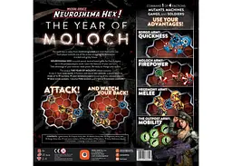 Настільна гра Portal Games Нейрошима Гекс 3.0: Рік Молоха (Neuroshima Hex 3.0 The Year of Moloch) (англ.) (38362) - мініатюра 2