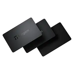 Криптогаманець Tangem Wallet 2.0 набір з 3 карток Black (TG128X3-B) - мініатюра 2