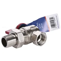 Кран кульовий кутовий з американкою Arco 1/2″ Sena 154303 - мініатюра 3