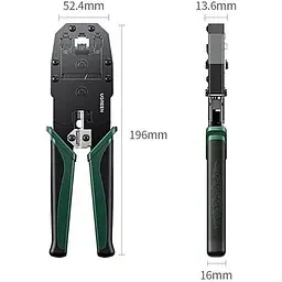 Обтискні кліщі Ugreen NW304 Green (35971) [158039] - мініатюра 8