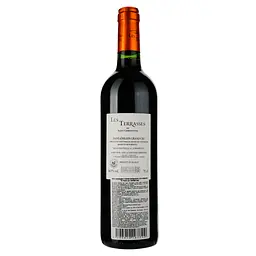 Вино Les Terrasses de Tour Saint Christophe 2017, червоне, сухе, 0.75 л - мініатюра 2