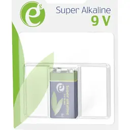 Батарейка EnerGenie Крона 6LR61 9V лужна 1шт (EG-BA-6LR61-01) - мініатюра 2